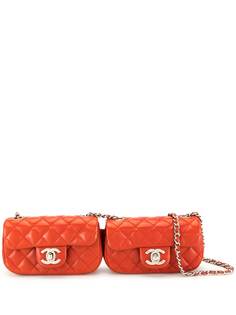 Chanel Pre-Owned сумка через плечо с поворотным замком и логотипом CC