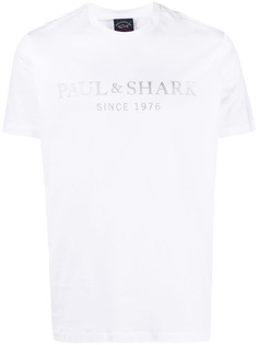 Paul & Shark футболка с круглым вырезом и логотипом