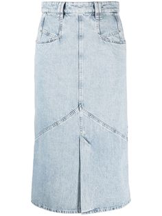 Isabel Marant джинсовая юбка миди
