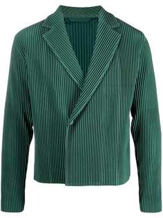 Homme Plissé Issey Miyake пиджак с плиссировкой