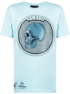 Philipp Plein футболка с короткими рукавами и принтом Skull