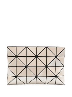 Bao Bao Issey Miyake клатч с геометричными вставками