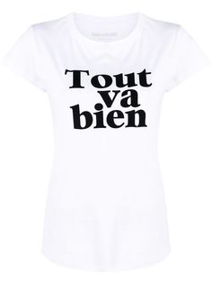 Zadig&Voltaire футболка Tout va bien