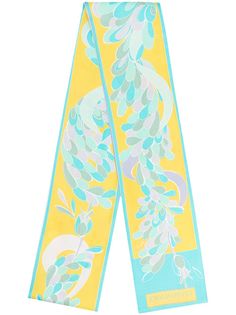 Emilio Pucci шарф с узором Lily