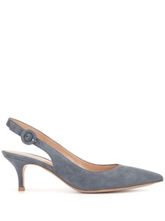 Gianvito Rossi туфли Anna 60 с ремешком на пятке