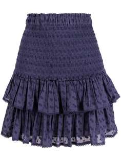 Isabel Marant Étoile юбка Tinaomi с оборками