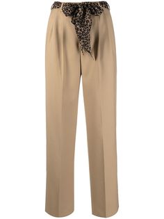 Saint Laurent брюки с поясом