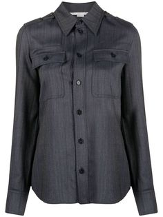 Stella McCartney рубашка с длинными рукавами