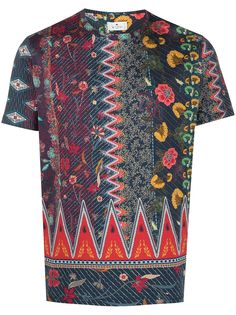 Etro футболка с принтом пейсли