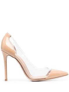 Gianvito Rossi туфли-лодочки Plexi 105