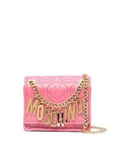 Moschino сумка через плечо Smiley с логотипом