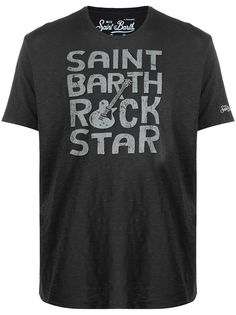 Mc2 Saint Barth футболка с принтом Rock Star