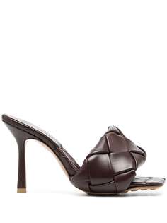 Bottega Veneta босоножки BV Lido с плетением Intrecciato