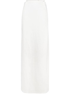 Jacquemus thong-strap maxi skirt