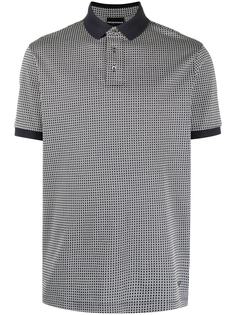 Emporio Armani рубашка поло с узором