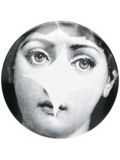 Fornasetti керамическая настенная тарелка T&V