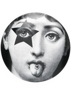 Fornasetti керамическая настенная тарелка T&V