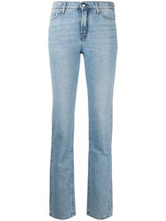 Karl Lagerfeld прямые джинсы Ikonik средней посадки