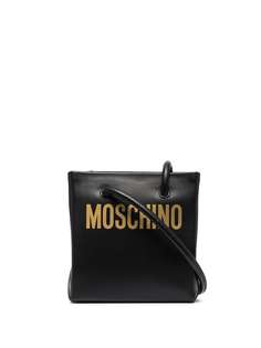 Moschino маленькая сумка на плечо с логотипом