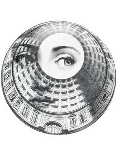 Fornasetti керамическая настенная тарелка T&V