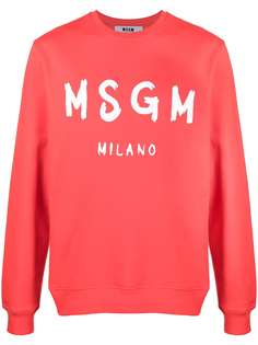 MSGM толстовка с логотипом