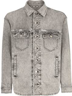 Dolce & Gabbana джинсовая куртка с эффектом потертости