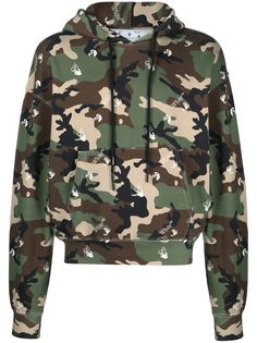Off-White camouflage-print hoodie