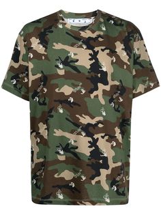Off-White CAMO S/S OVER TEE CAMO NO COLOR