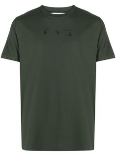 Off-White BOLT ARROW S/S SLIM TEE ROSIN GREEN