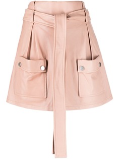 RED Valentino юбка-шорты с завязками и карманами