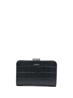 Furla кошелек с тиснением под крокодила