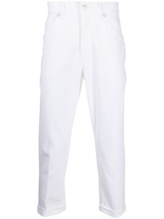 Neil Barrett cropped cotton-blend trousers