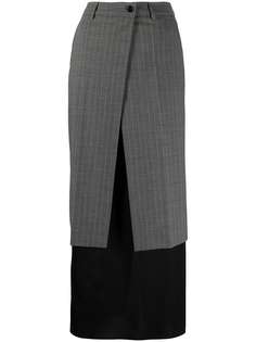 MM6 Maison Margiela многослойная юбка из тюля