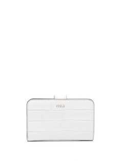 Furla кошелек с тиснением под крокодила