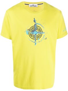 Stone Island футболка с логотипом