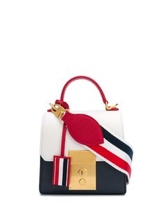 Thom Browne сумка-тоут Mrs. Thom со вставками