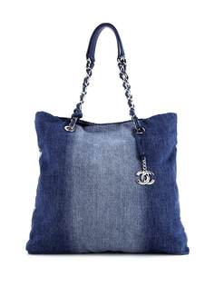 Chanel Pre-Owned джинсовая сумка-тоут Grand Shopping 2019-го года