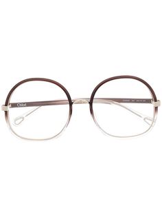 Chloé Eyewear очки с эффектом градиента