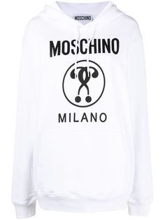 Moschino худи с принтом Double Question Mark