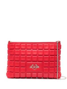 Love Moschino сумка на плечо с геометричными вставками
