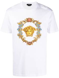 Versace футболка Trésor с вышивкой Medusa