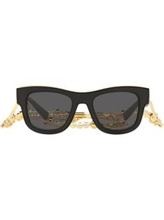 Dolce & Gabbana солнцезащитные очки с цепочкой