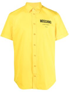 Moschino рубашка Couture с логотипом