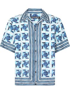 Dolce & Gabbana рубашка с принтом
