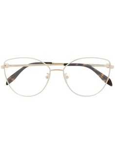 Alexander McQueen Eyewear очки Rebellion с подвеской Skull