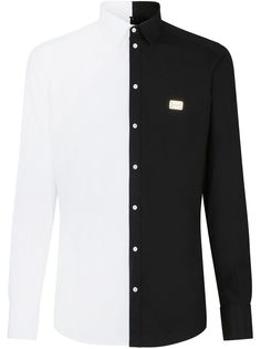 Dolce & Gabbana рубашка в двух тонах