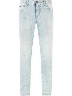 Dolce & Gabbana джинсы из вареного денима