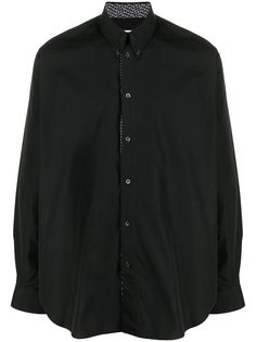 Givenchy многослойная рубашка с длинными рукавами