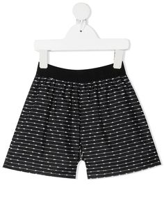 Mi Mi Sol striped cotto shorts