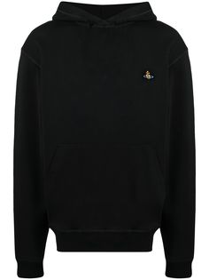 Vivienne Westwood logo-embroidered cotton hoodie